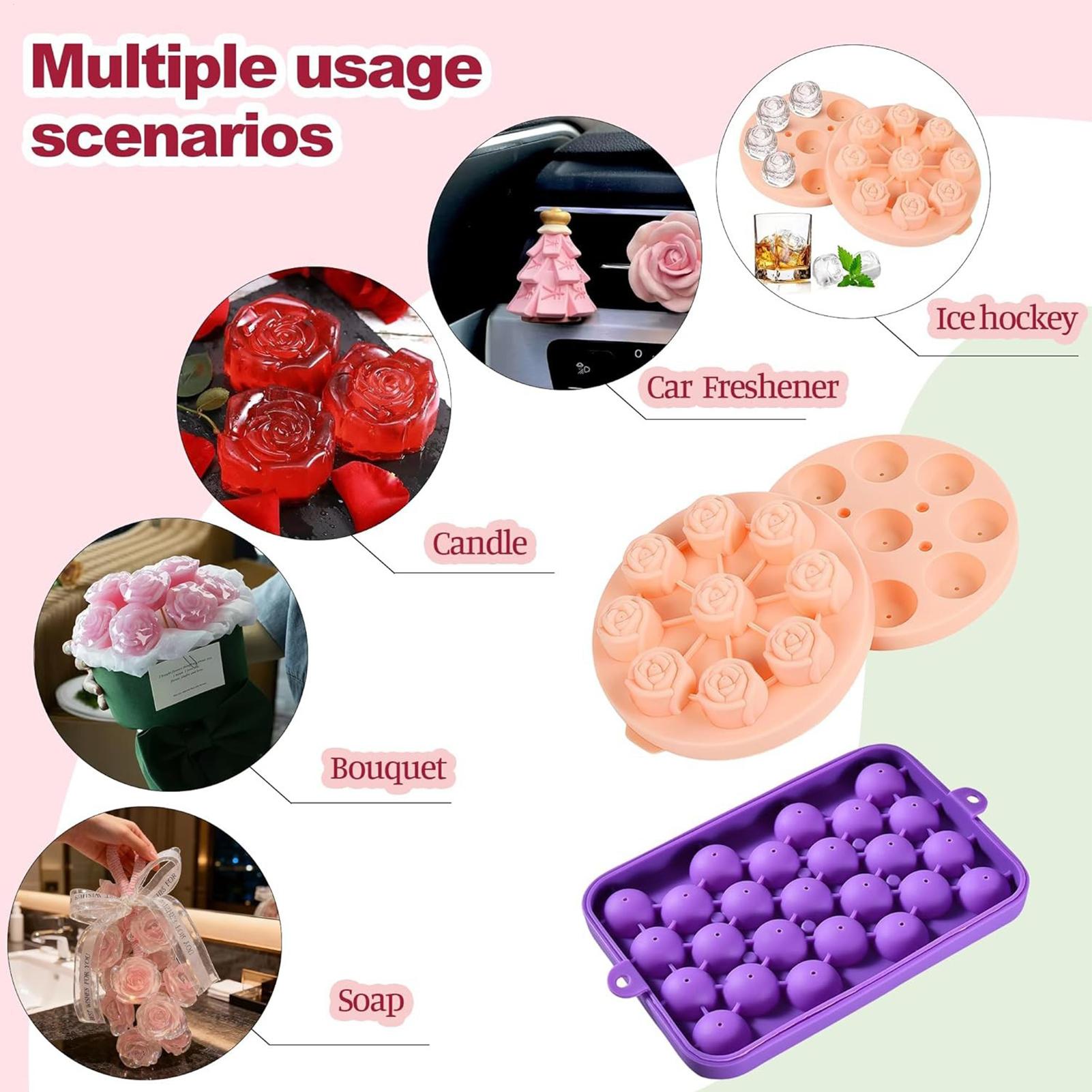 Soap Making Kit For Adults - Perlengkapan Pembuatan Sabun DIY Cetakan Lilin