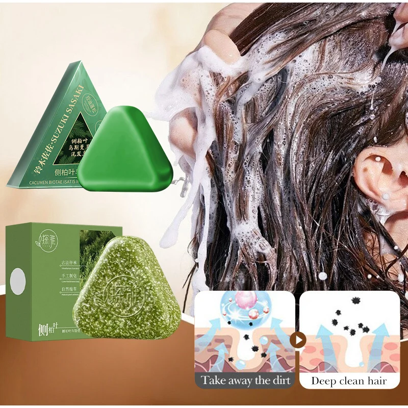 Castor Oil Soap - Sabun Sampo Padat Rumput Usma Alami