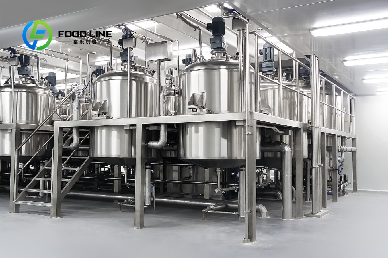 Soap Making Liquid - Mesin Pencampur Bubuk 300L Tangki Pemanas