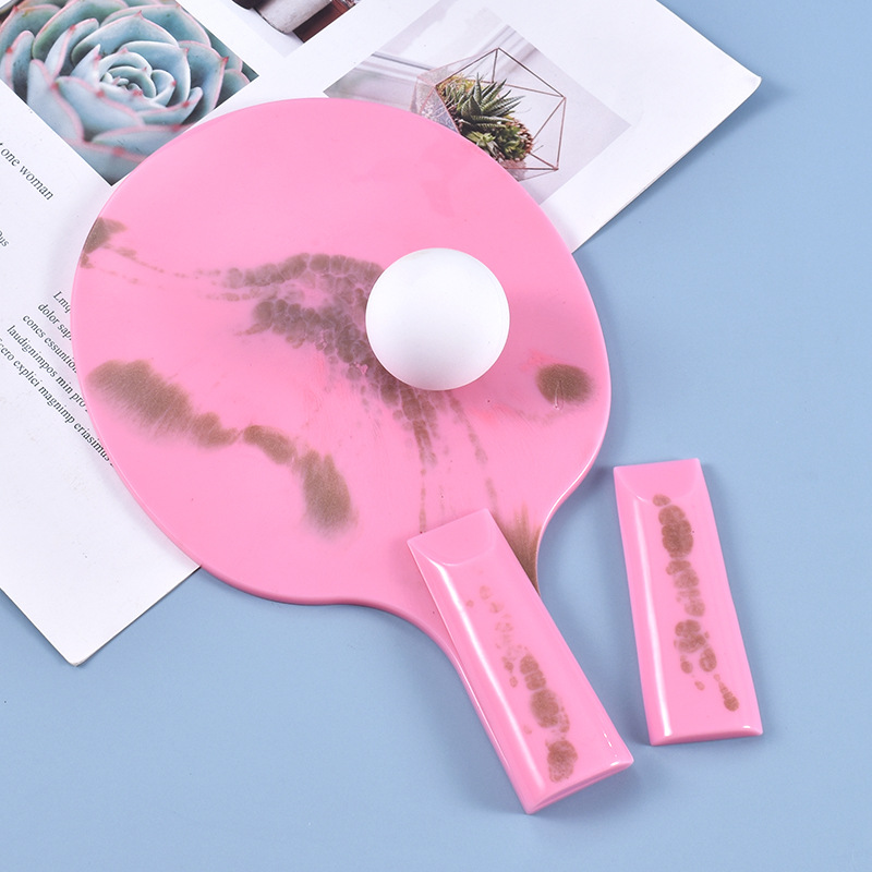 Soap Making Kit For Adults - Tenis Meja Bat Olahraga Silicone Cetakan
