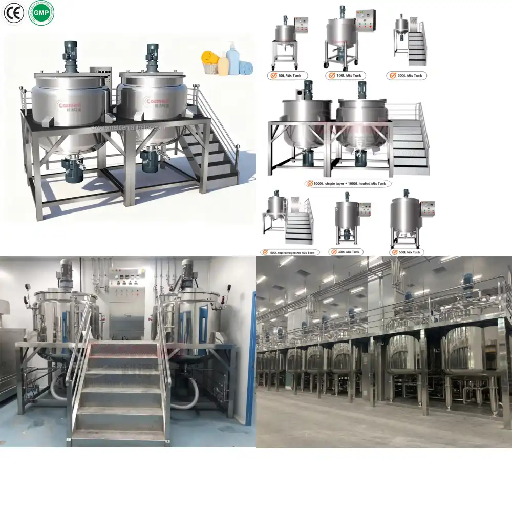 Soap Making Vessels - Mesin Pembuat Sabun Cair, Tangki Pencampur