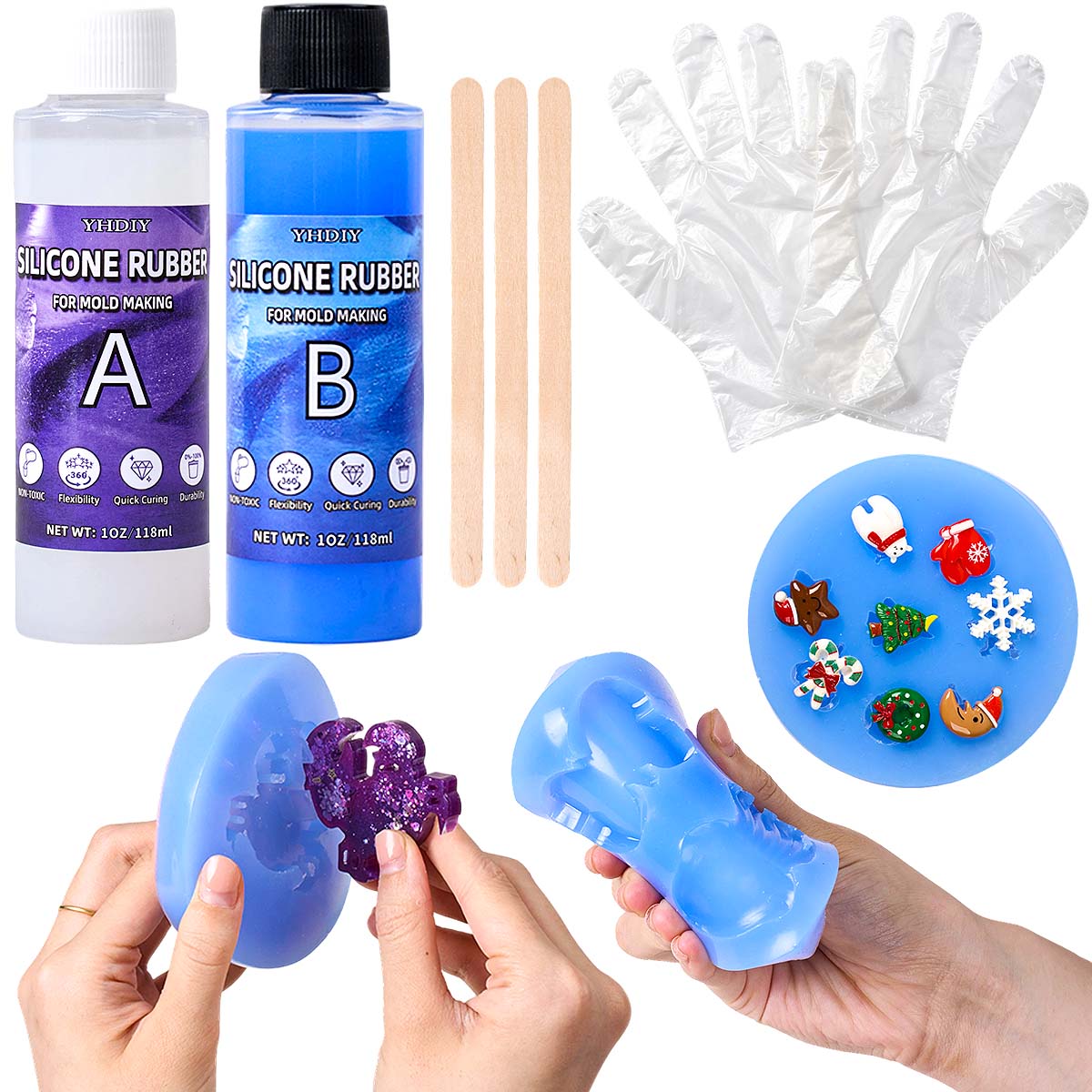 Kit Pembuatan Cetakan Silikon  - Soap Making Liquid ulasan dan harga