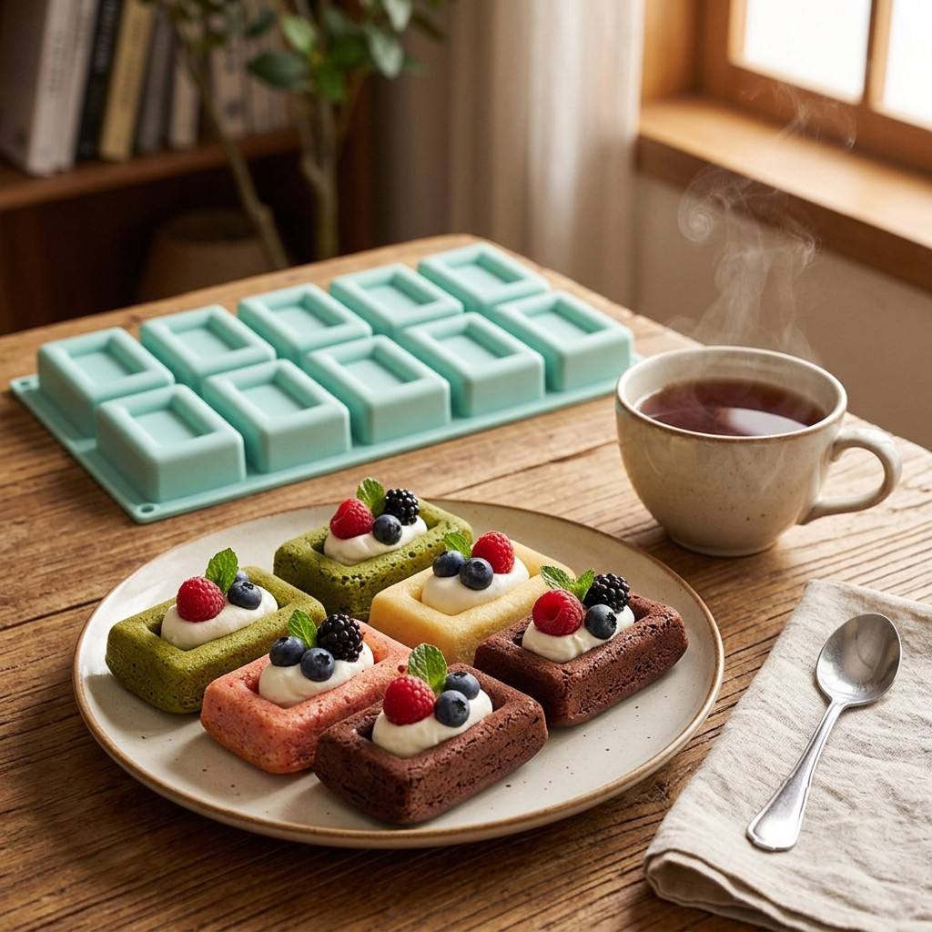 Cetakan Kue Silikon Persegi Pa - Soap Making Workshop ulasan dan harga