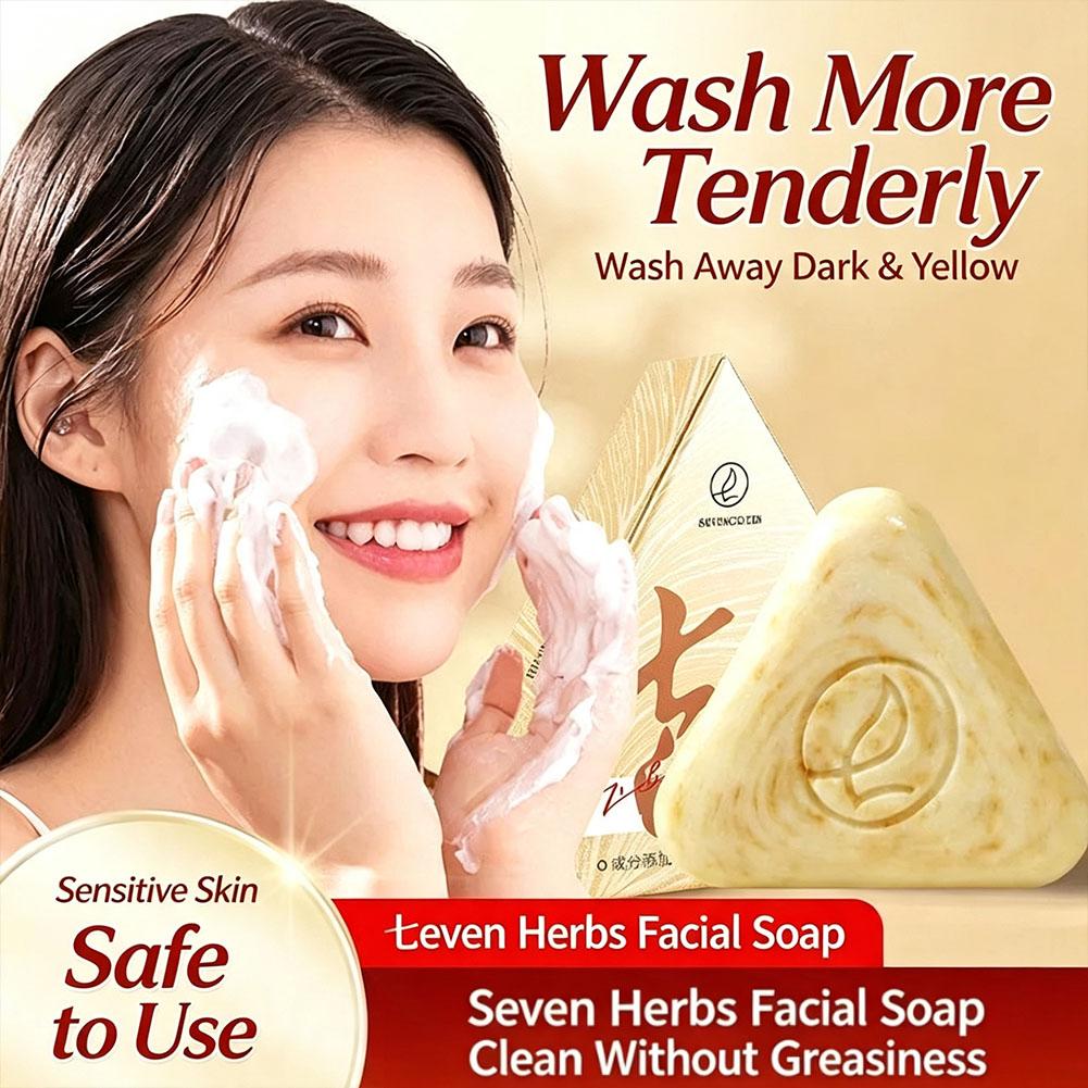Sabun Wajah Herbal Tujuh Ramua - Castor Oil Soap ulasan dan harga