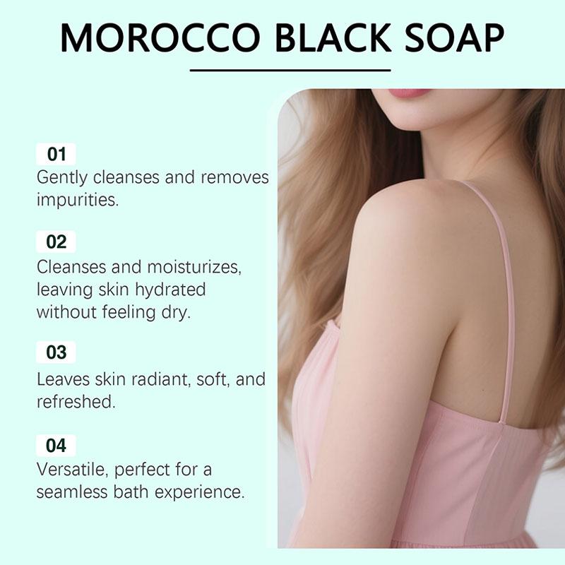 Sabun Hitam Maroko Pembersih M - Castor Oil Soap ulasan dan harga
