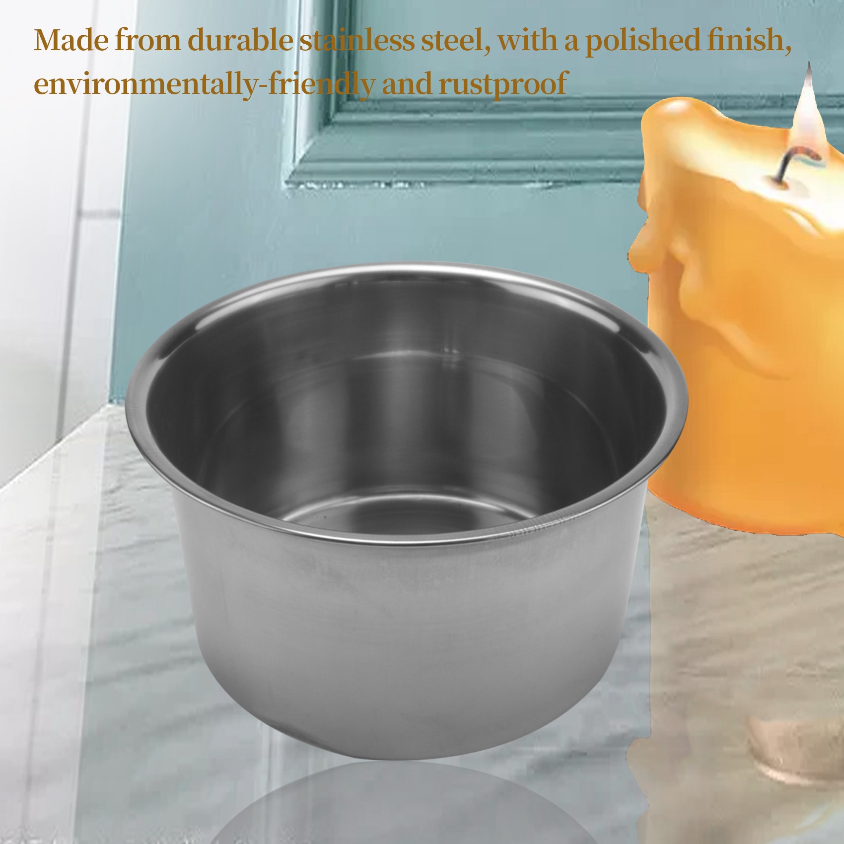AB34-4 Set Panci Pelebur Lilin - Soap Making Double Boiler ulasan dan harga