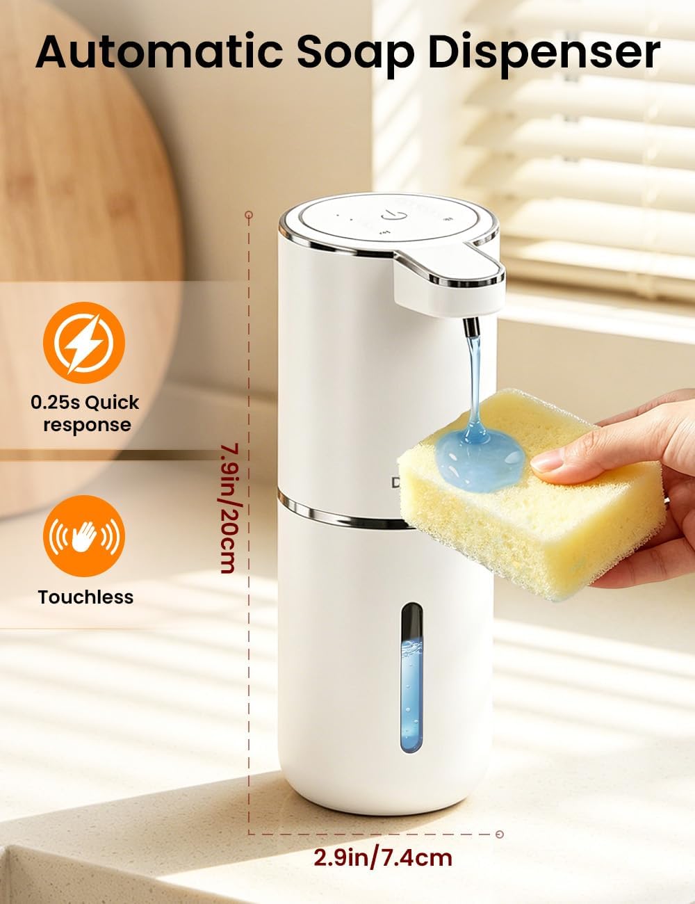 Kapasitas 380ML, Layar Lampu,  - Soap Making Foam ulasan dan harga