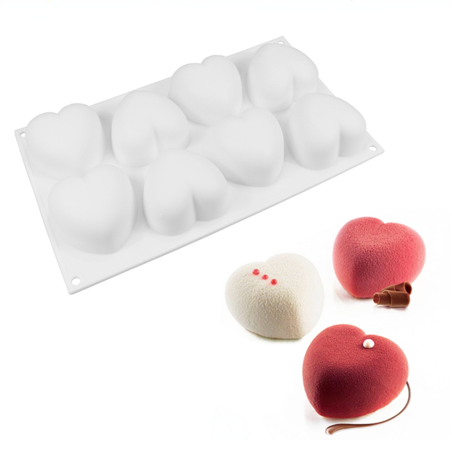 Love Heart cetakan sabun silik - Soap Making Workshop ulasan dan harga