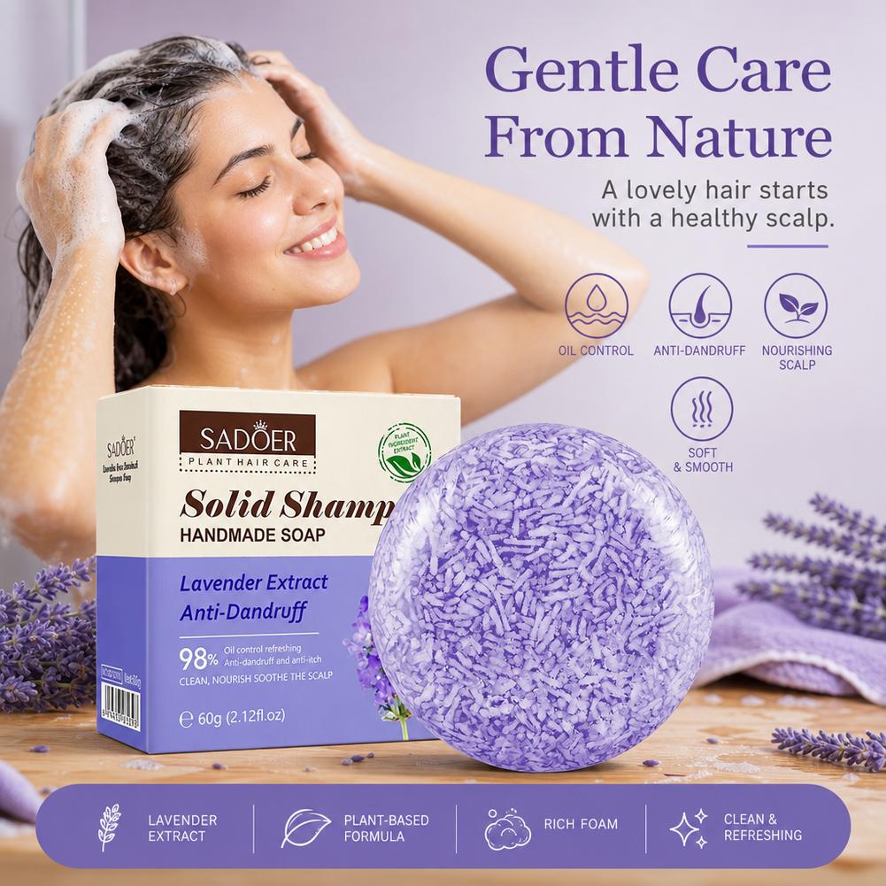 Sabun Rambut Lavender SADOER,  - Castor Oil Soap ulasan dan harga