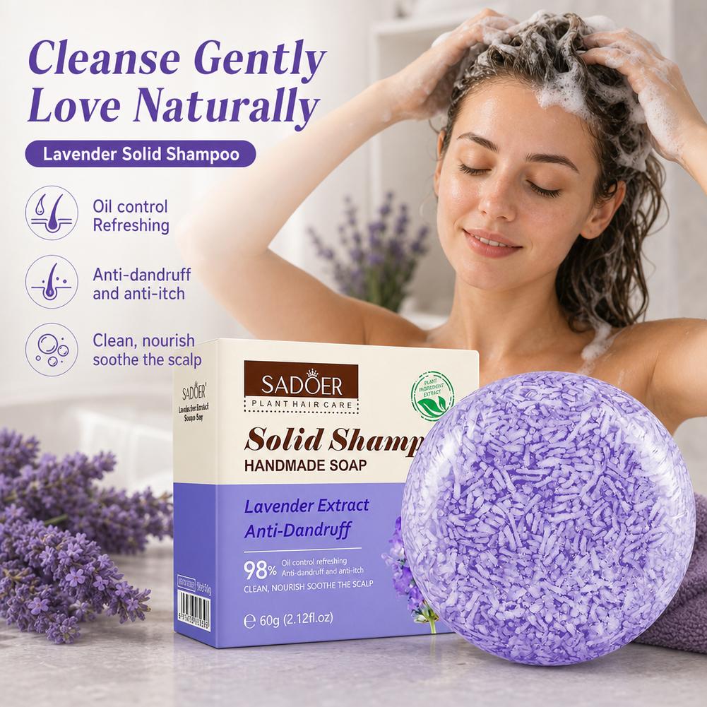 Sabun Rambut Lavender SADOER,  - Castor Oil Soap ulasan dan harga